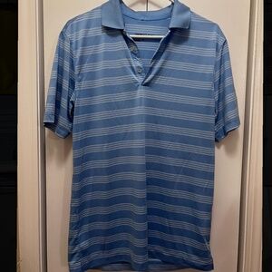 Blue DRI-FIT Nike Golf Polo